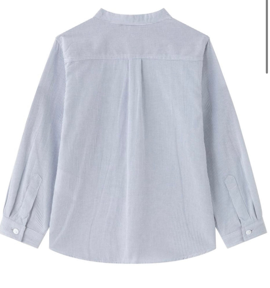 CAMISA DE VESTIR RAYAS AZULES