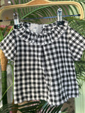 Conjunto vichy negro