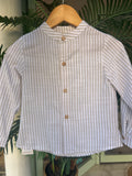 Camisa rayas beig
