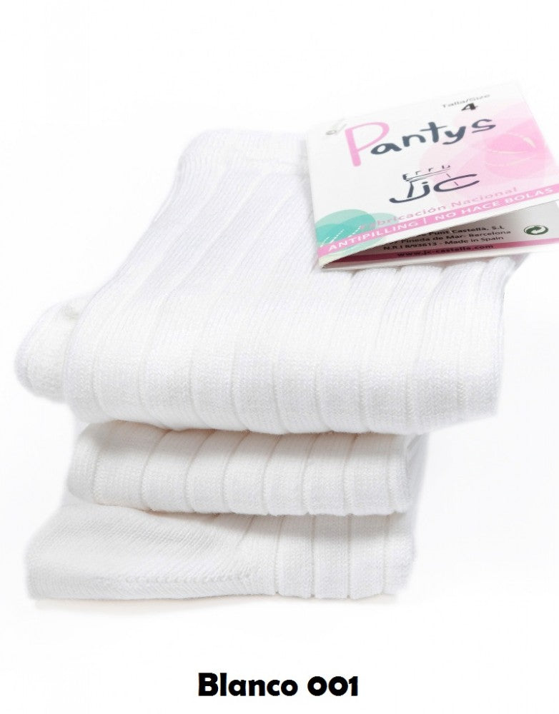 Leotardo JC canalé blanco 001 (42400)