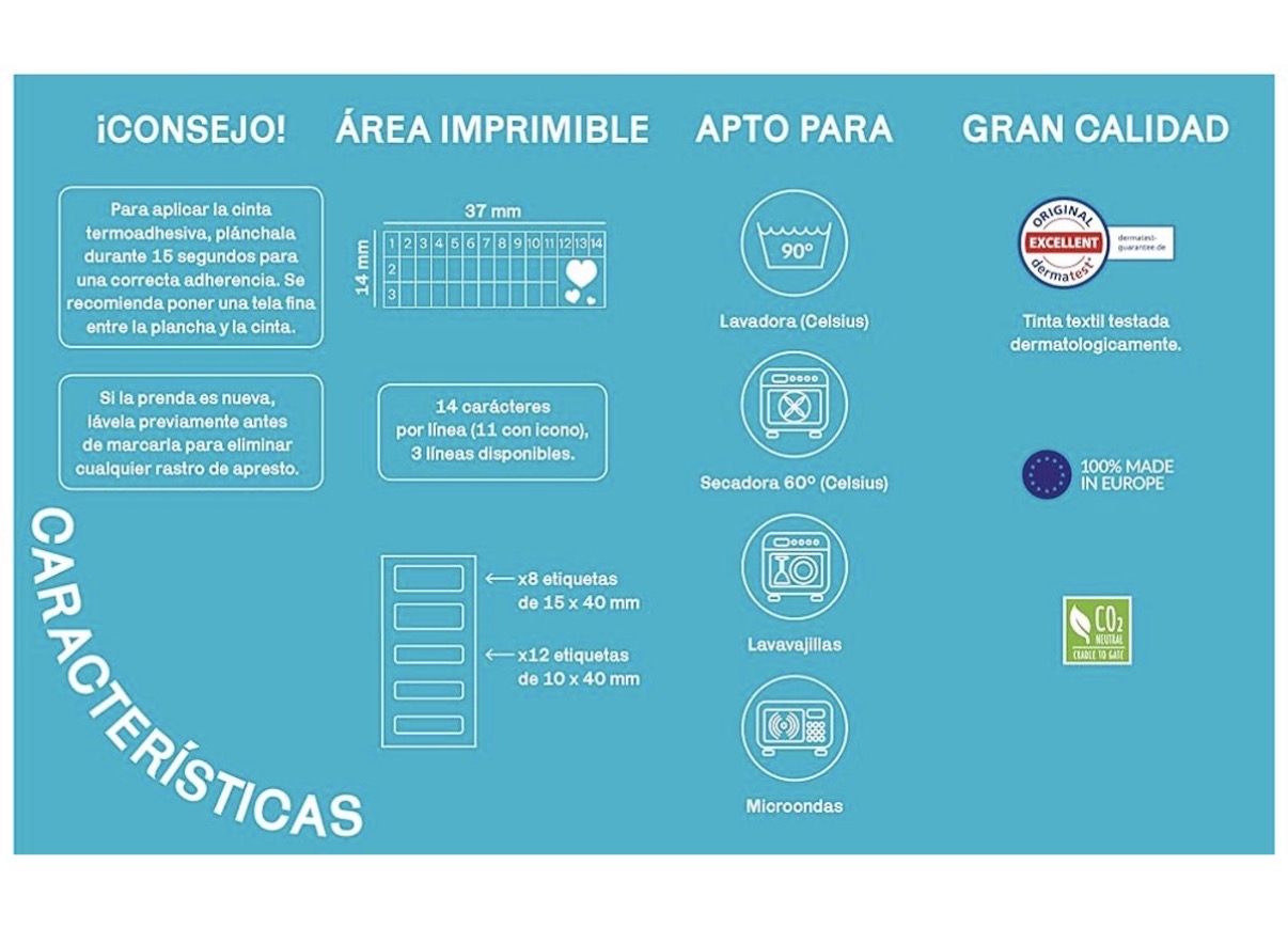 Marcador de ropa