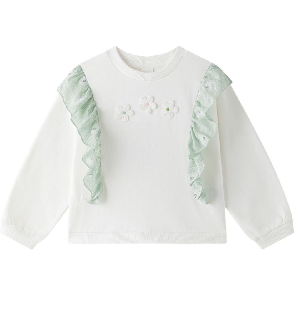 SUDADERA FLORECITAS