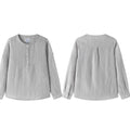 Camisa de vestir gris JBV96243