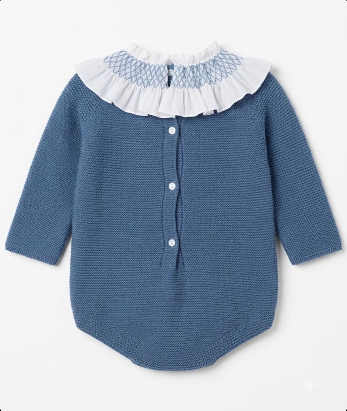 Pelele punto inglés azul Francia L2603