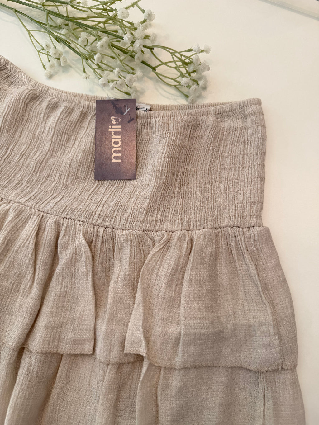 Falda pantalón camel
