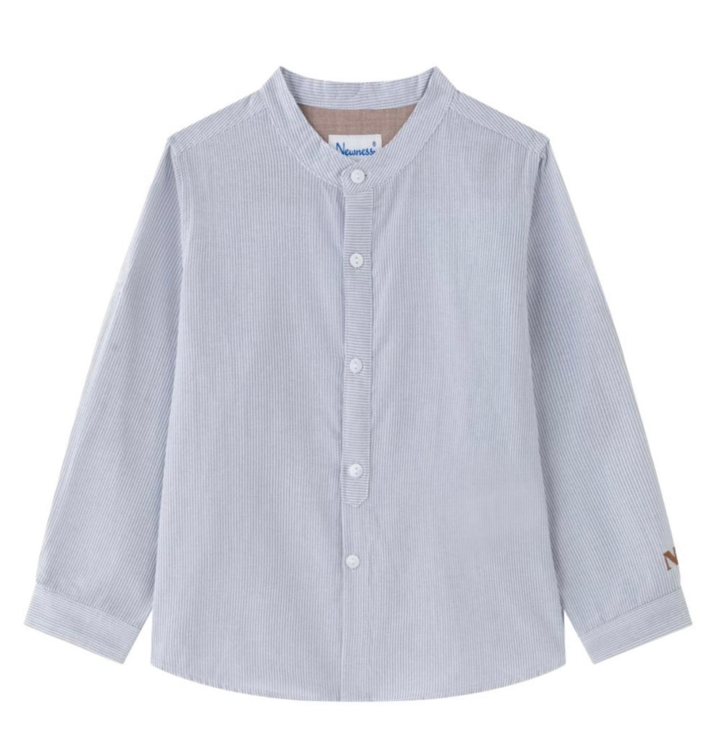 CAMISA DE VESTIR RAYAS AZULES