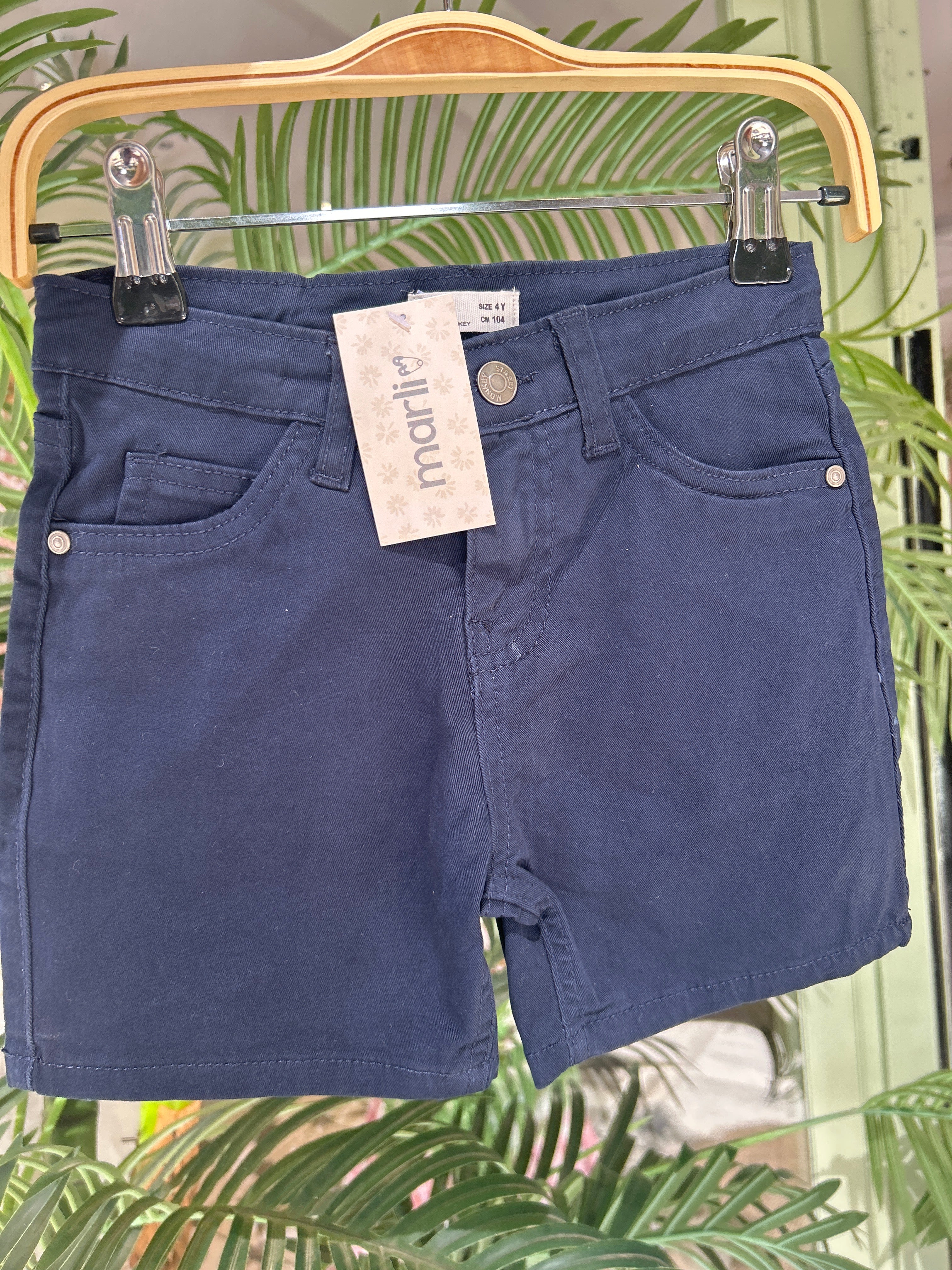 Pantalón corto Manuel azul marino
