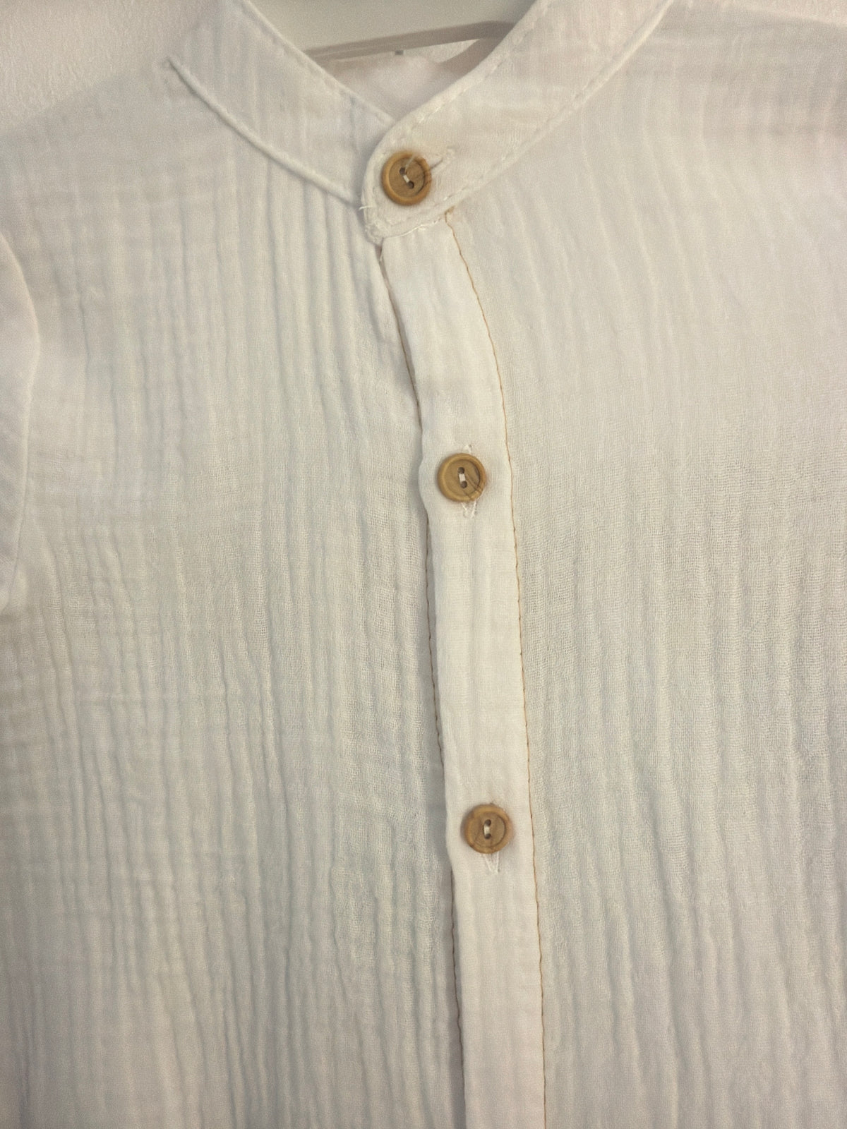 Conjunto camisa bambula + pantalón rayas 5775