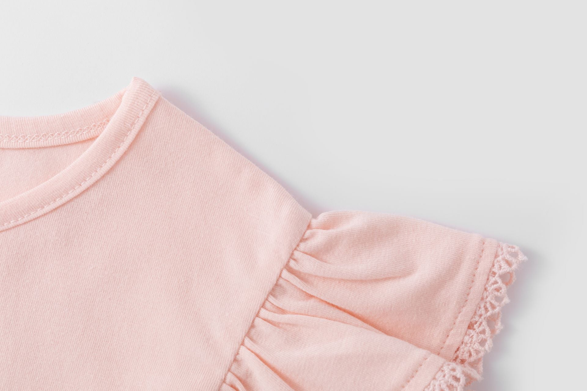 Camiseta básica rosa palo