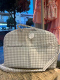BOLSO MATERNIDAD VICHY GRIS