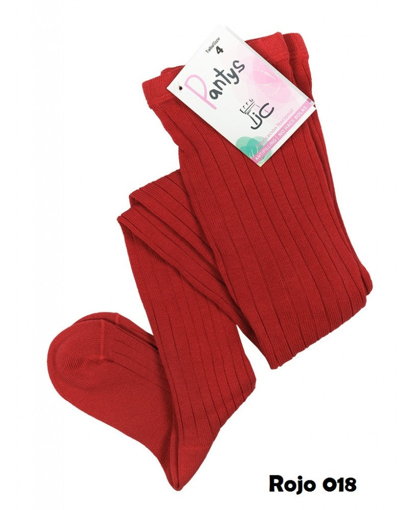 Leotardo JC canalé rojo 018 (42400)