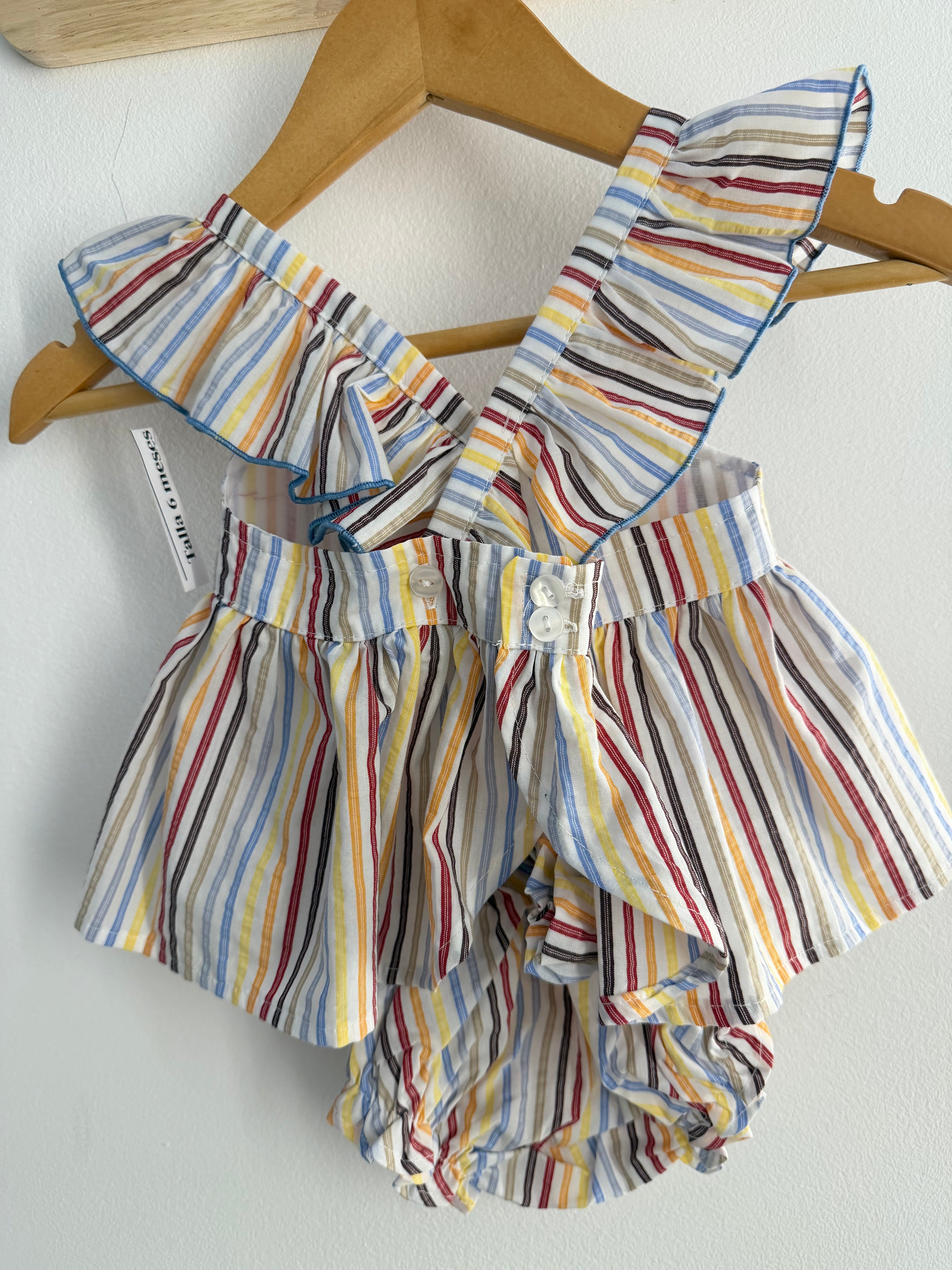 Conjunto rayas verano