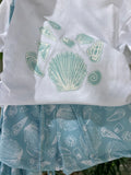 Conjunto bañador caracola niño