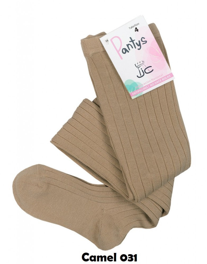 Leotardo JC canalé camel 031 (42400)