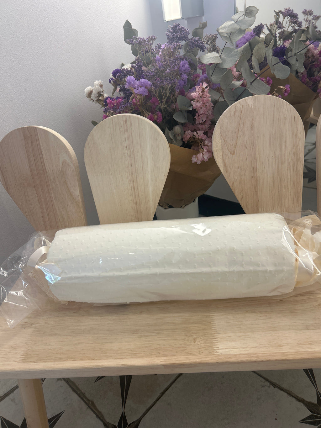 Cojín antivuelco beig