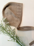 Capota unisex lana camel