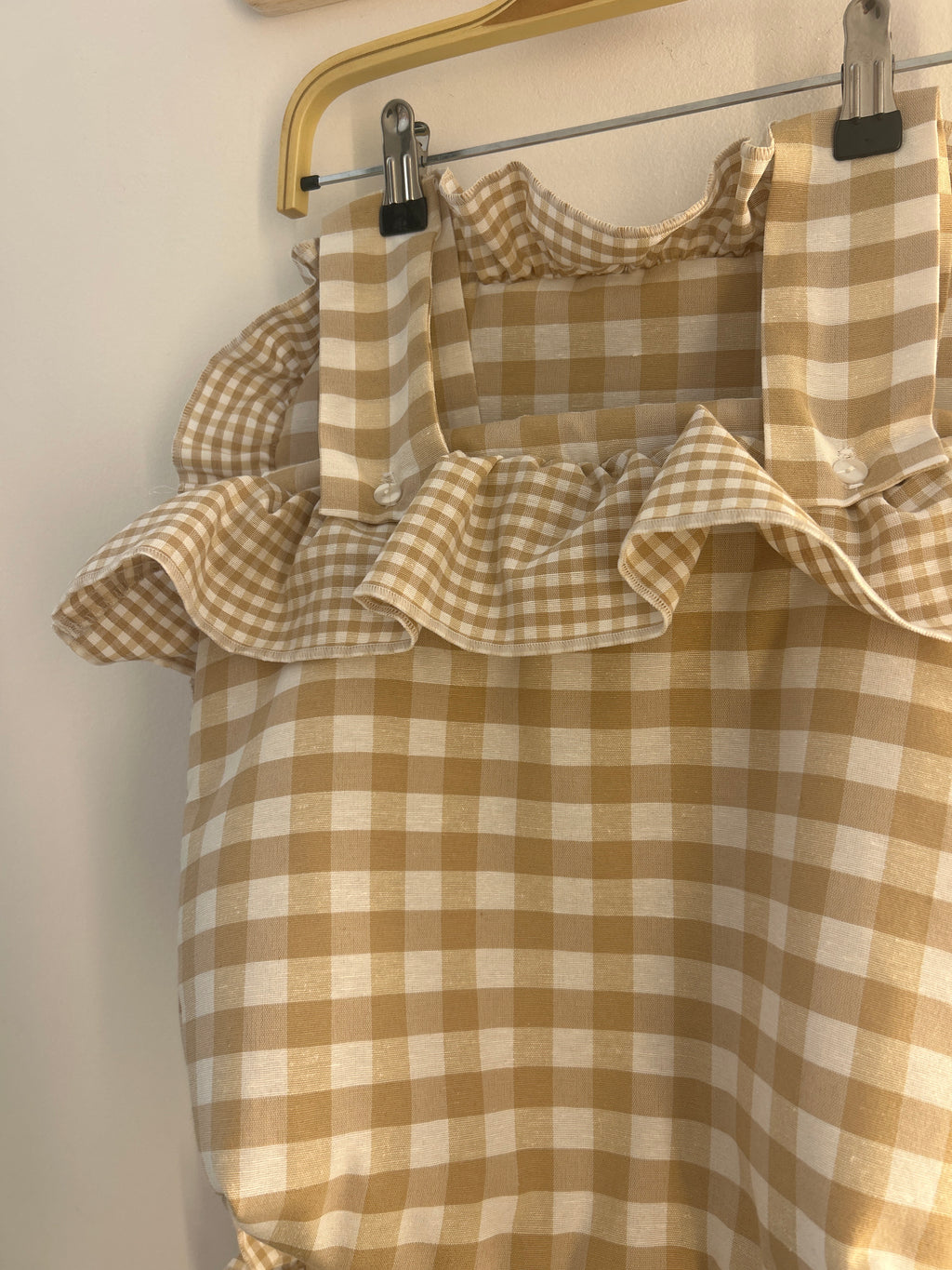 Colchoneta + bolso beige