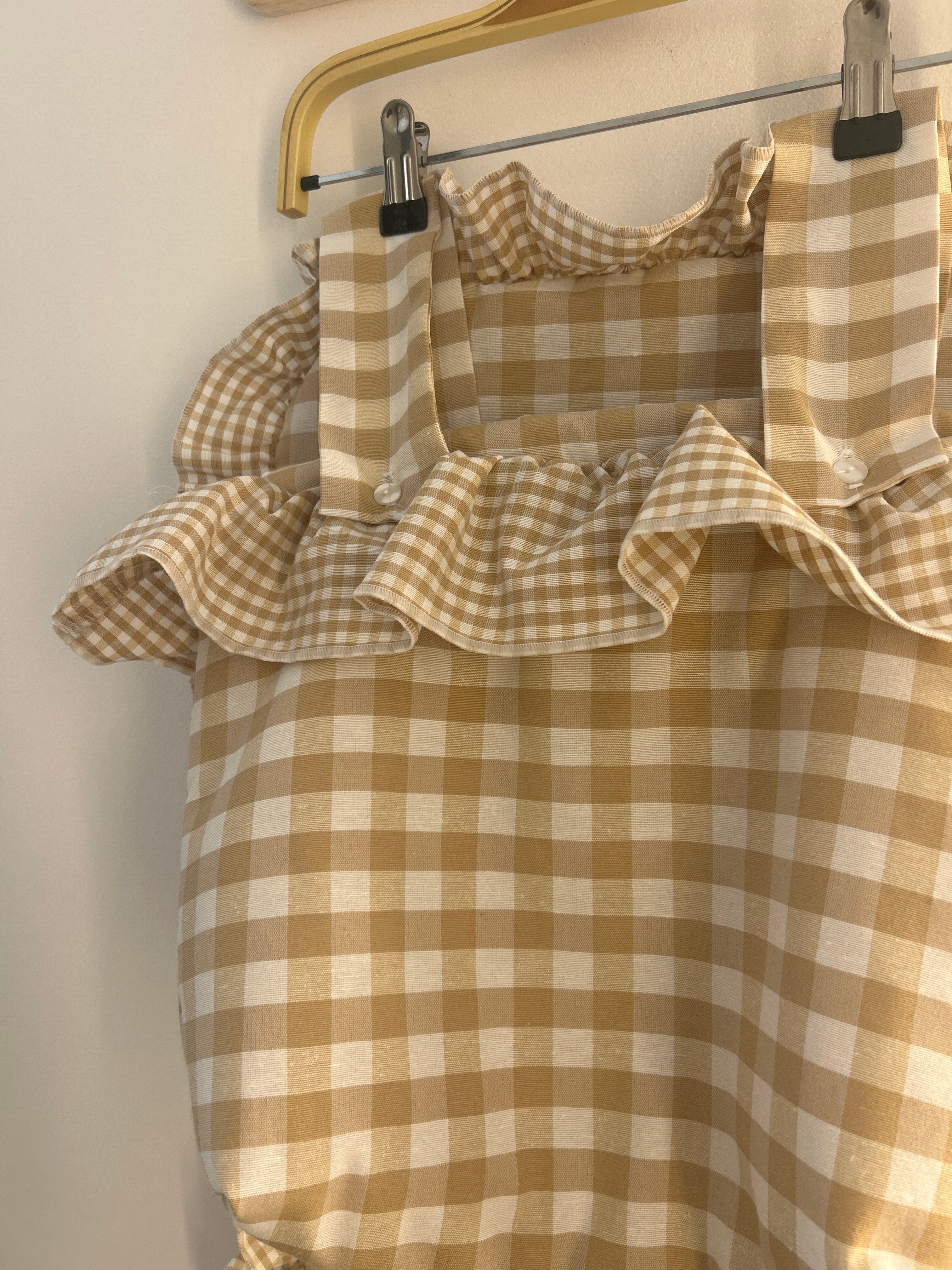 Colchoneta + bolso beige