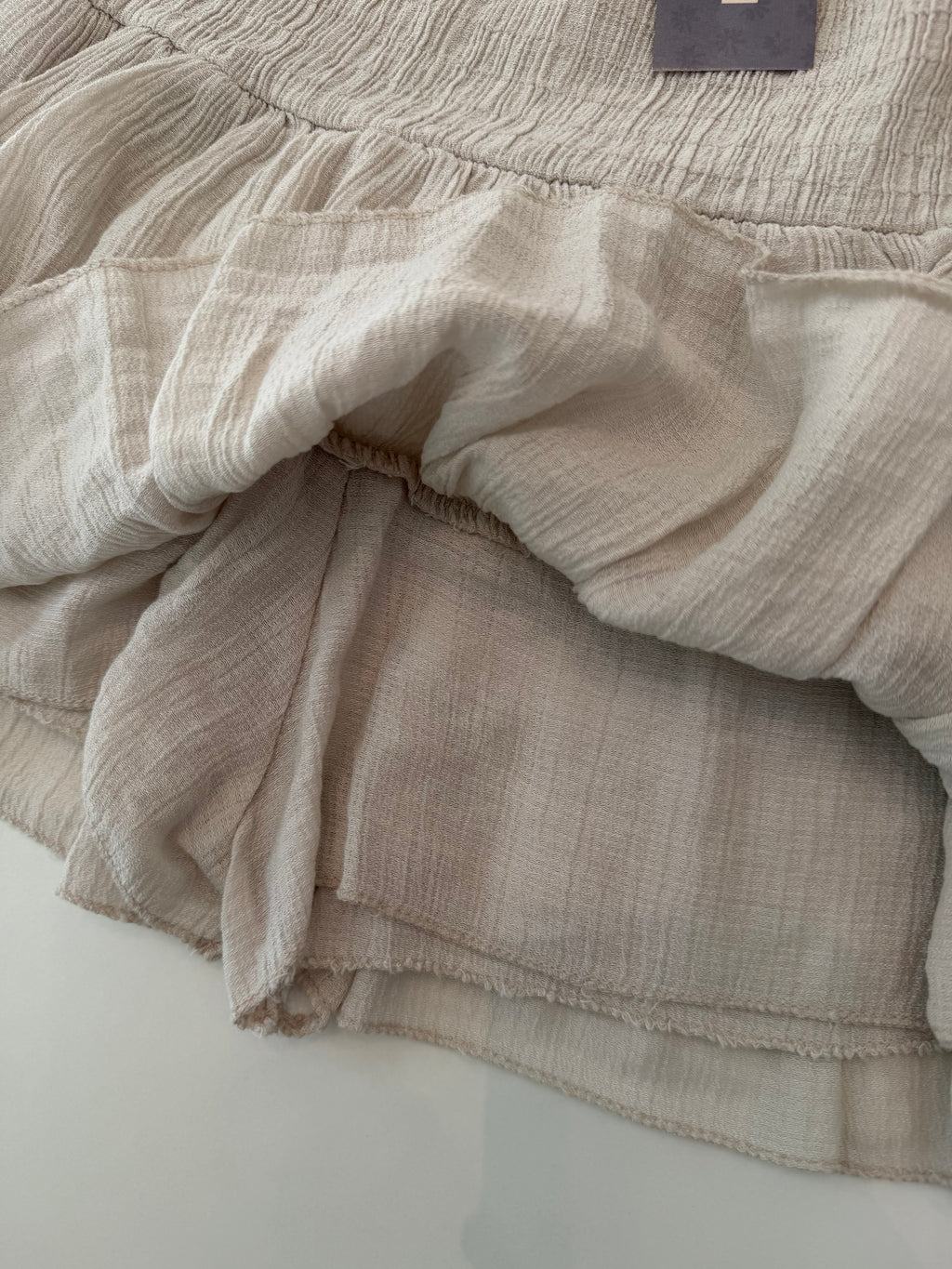 Falda pantalón camel