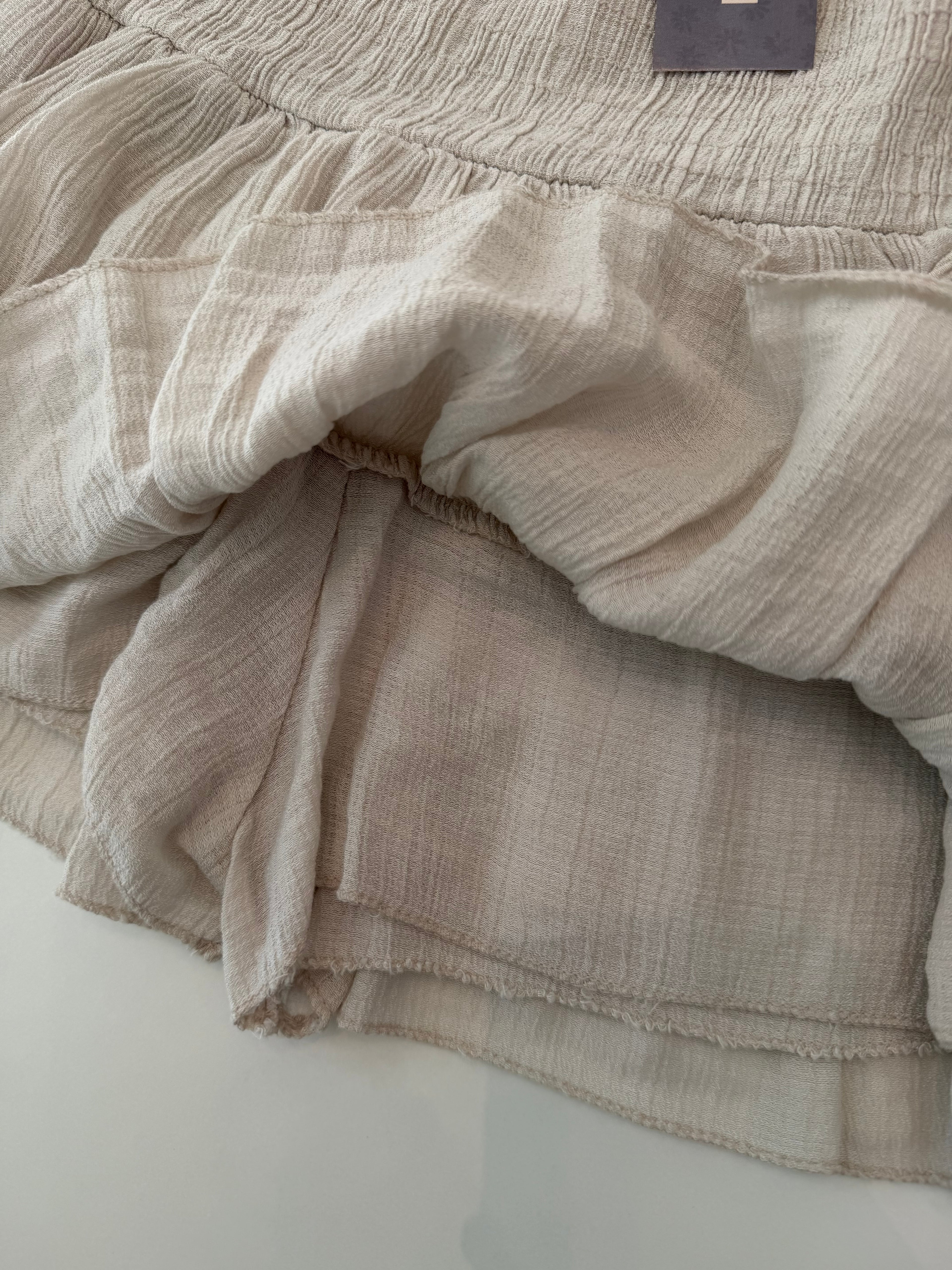 Falda pantalón camel