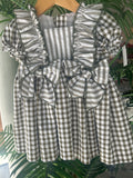 Vestido vichy verde Matilda