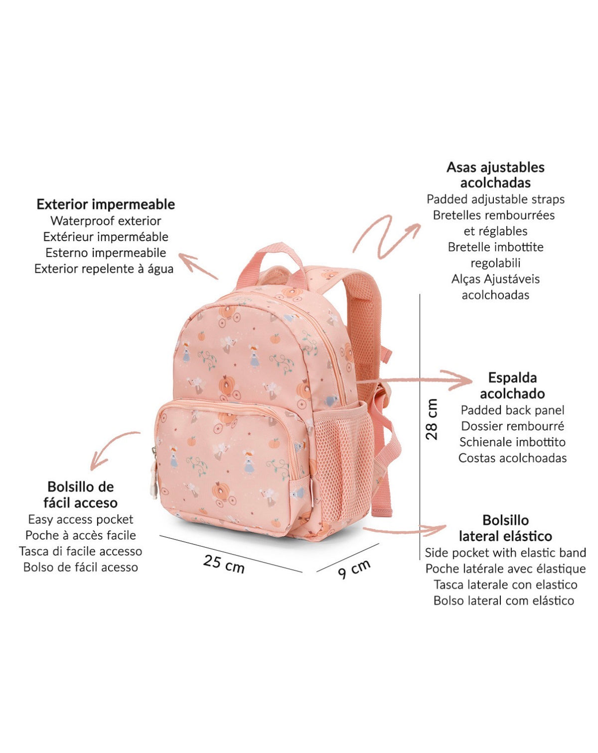 Mochila Cenicienta