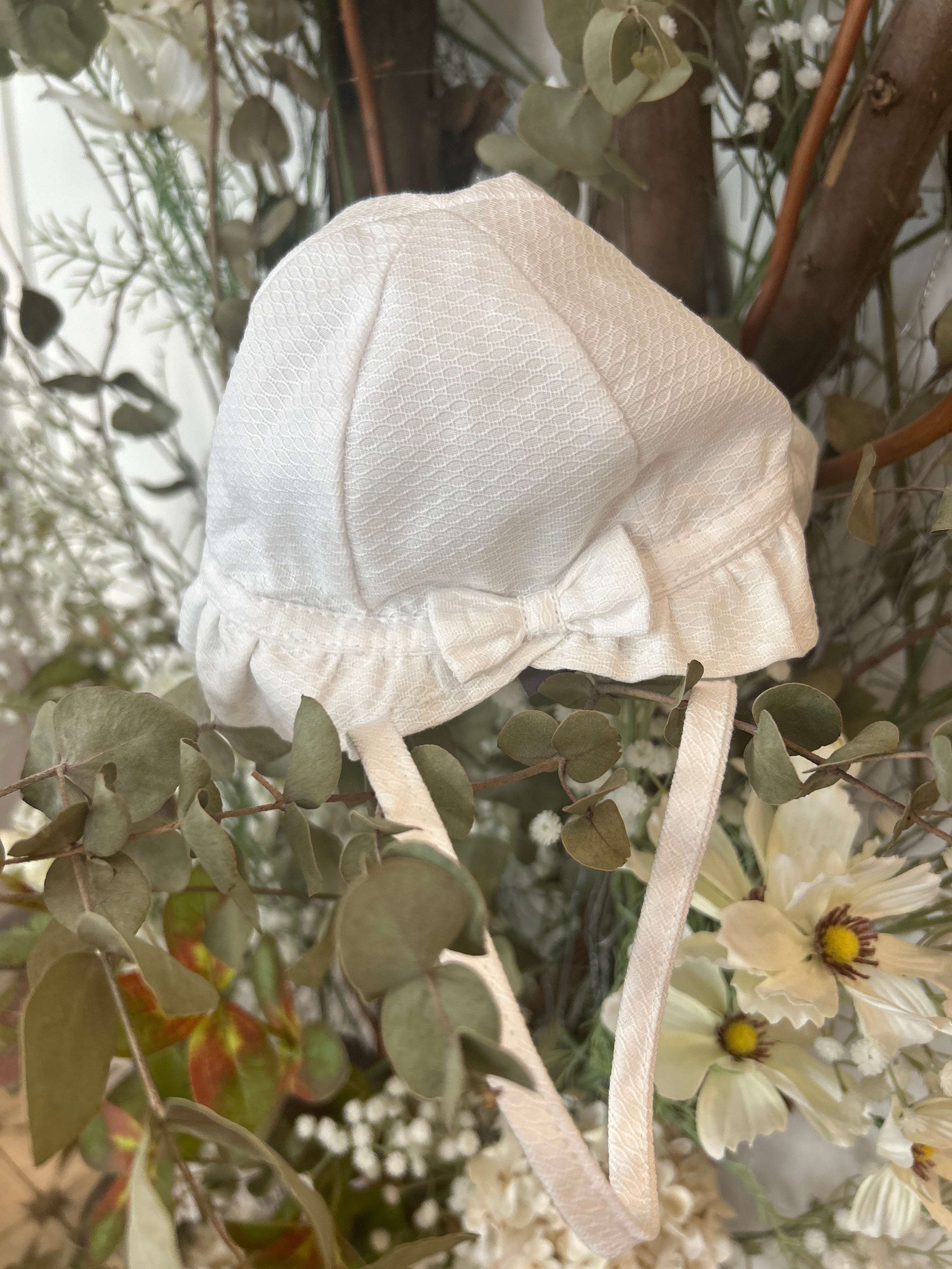 Sombrero playa blanco