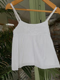 Camisa tiranta blanca regulable