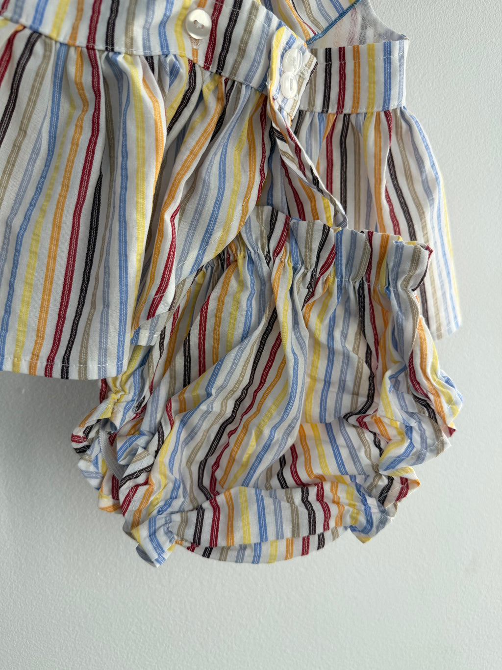 Conjunto rayas verano