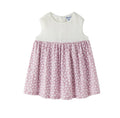 Vestido florecitas malva
