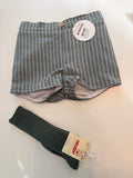 Pantalón rayas verdes colección DULCE
