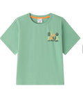 Camiseta dinosaurio verde