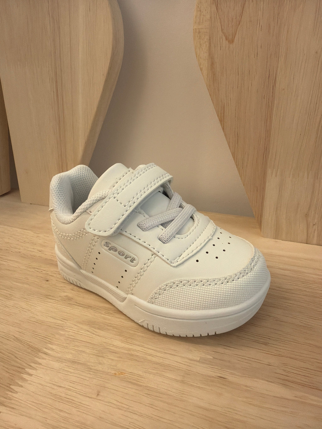 Botines blancos