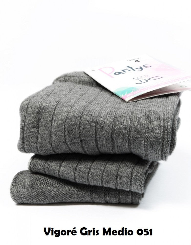 Leotardo JC canalé gris medio 051 (42400)