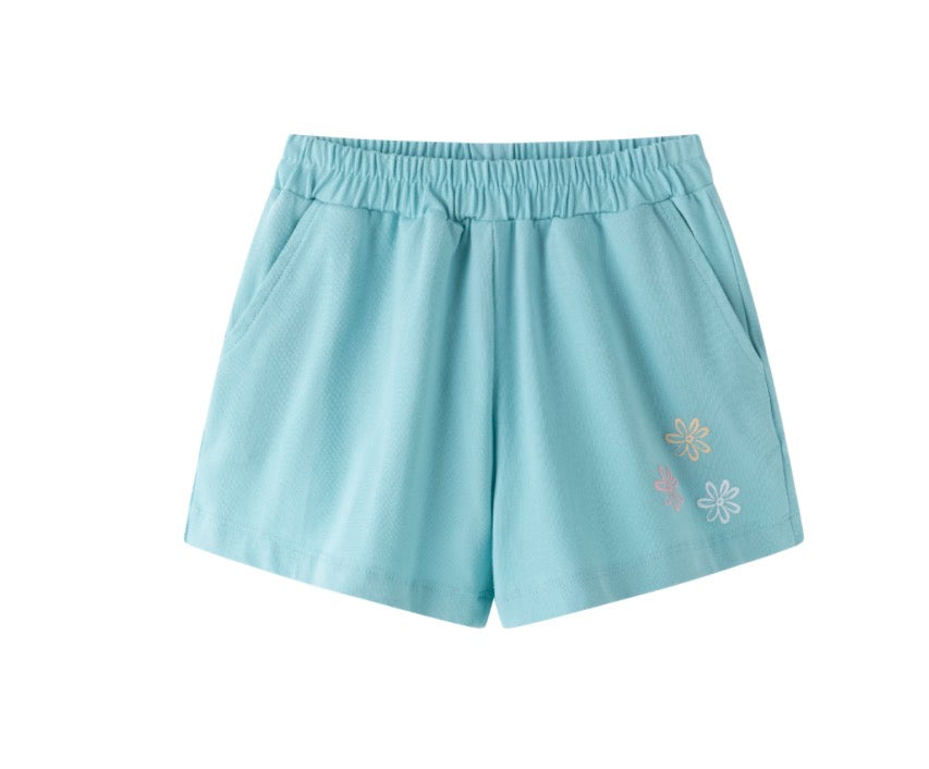 Short niña flores
