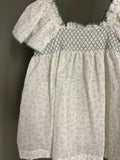 VESTIDO FLORECITAS VERDES