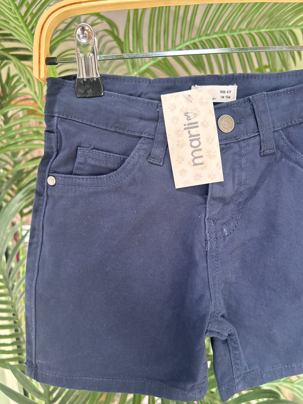 Pantalón corto Manuel azul marino