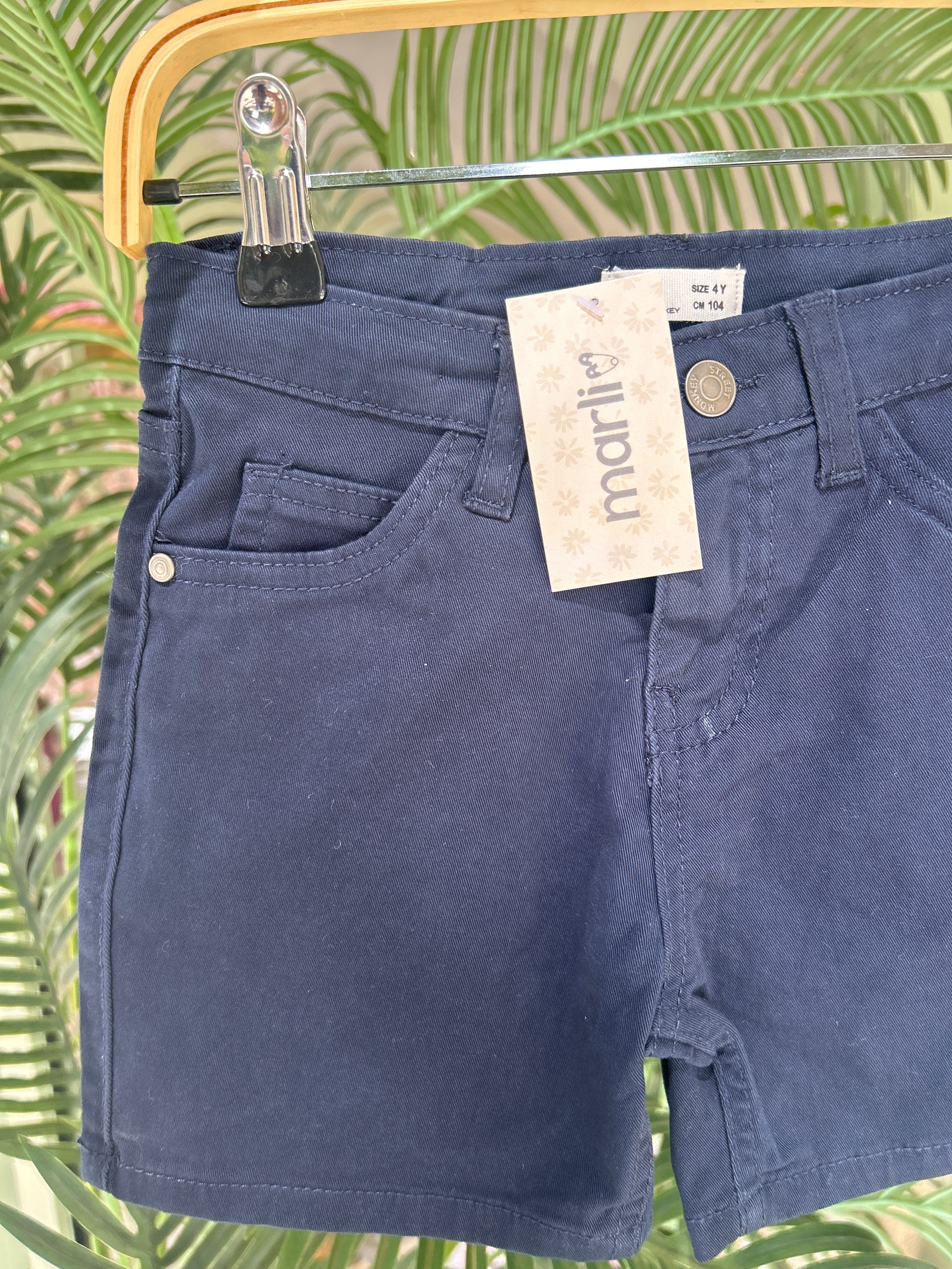 Pantalón corto Manuel azul marino