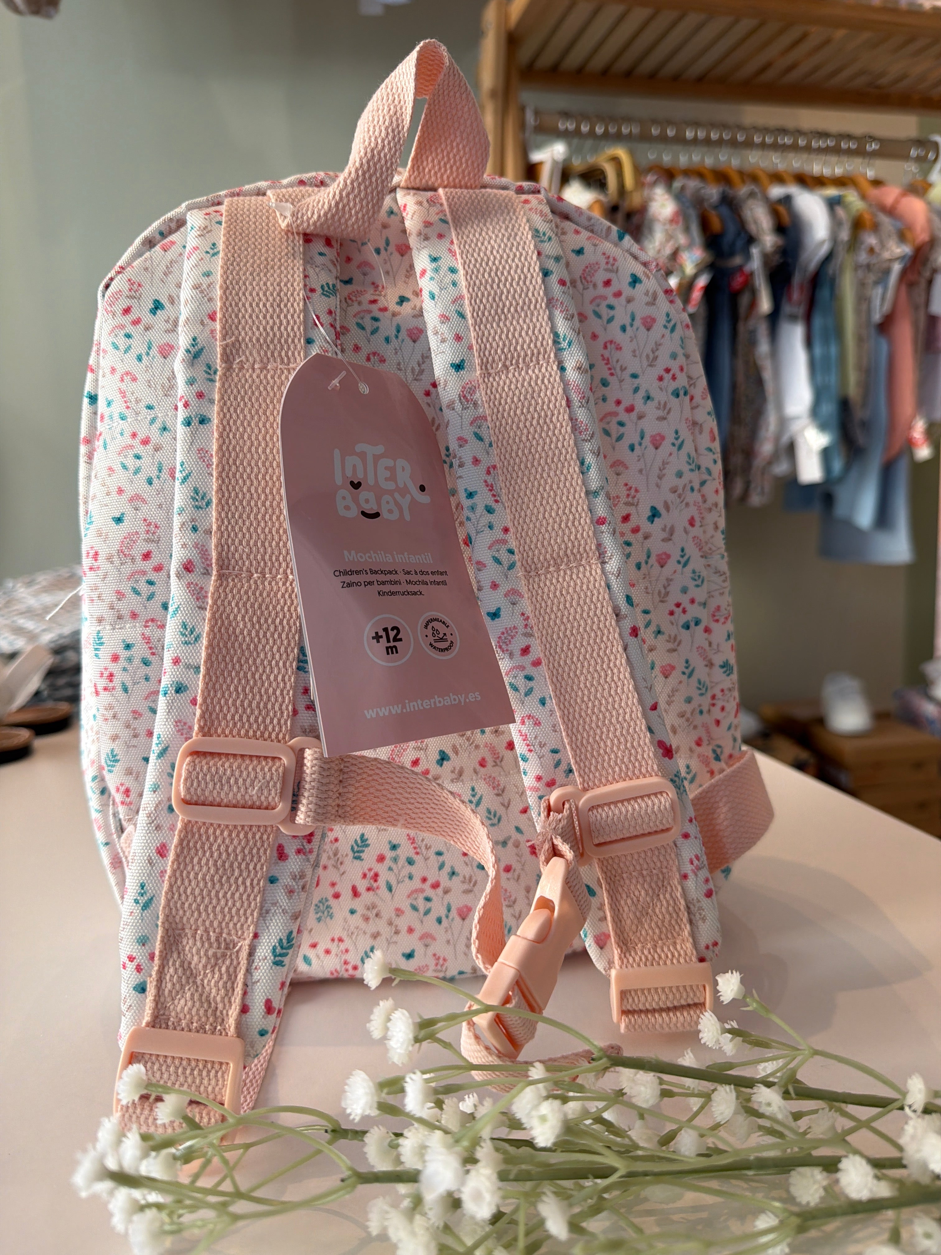 Maleta infantil flores