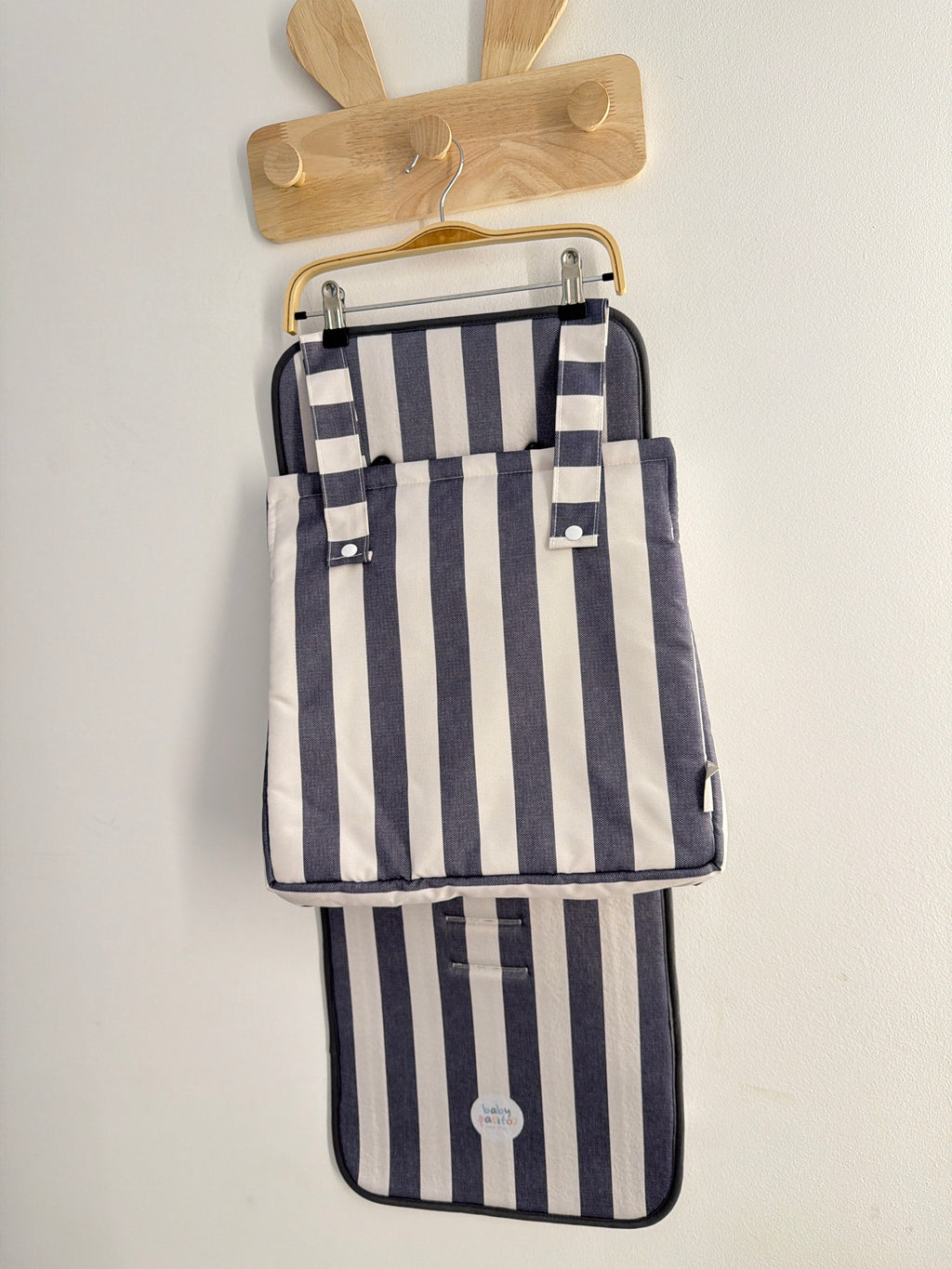 Colchoneta + bolso azul marino