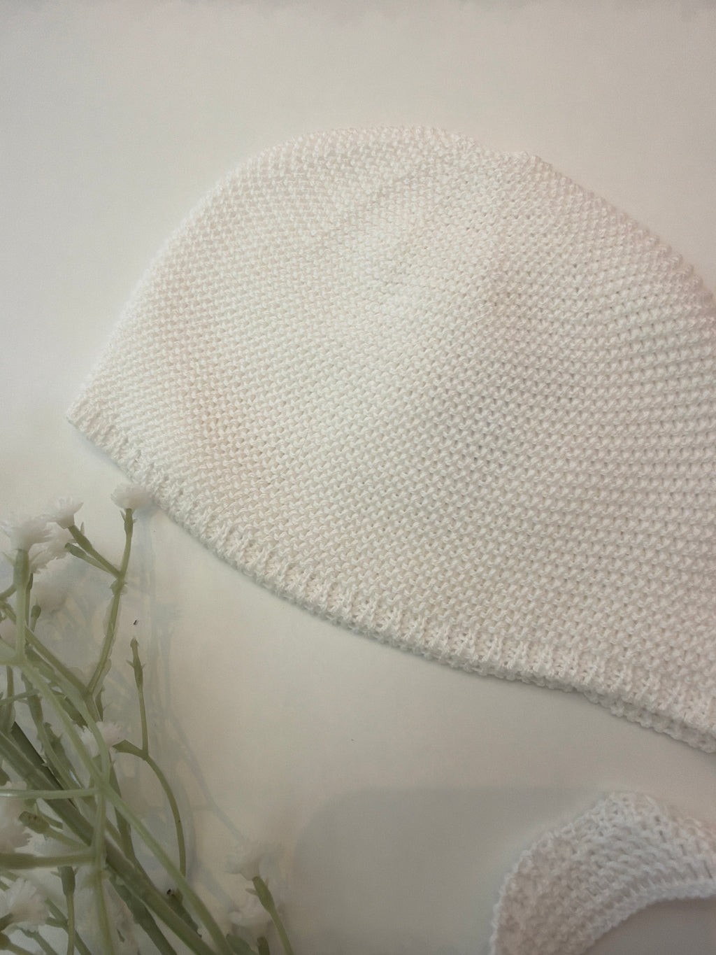 Capota hilo blanco