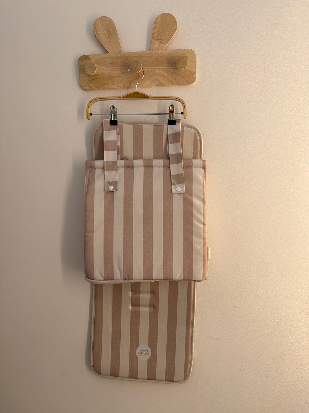 Colchoneta + bolso beig universal