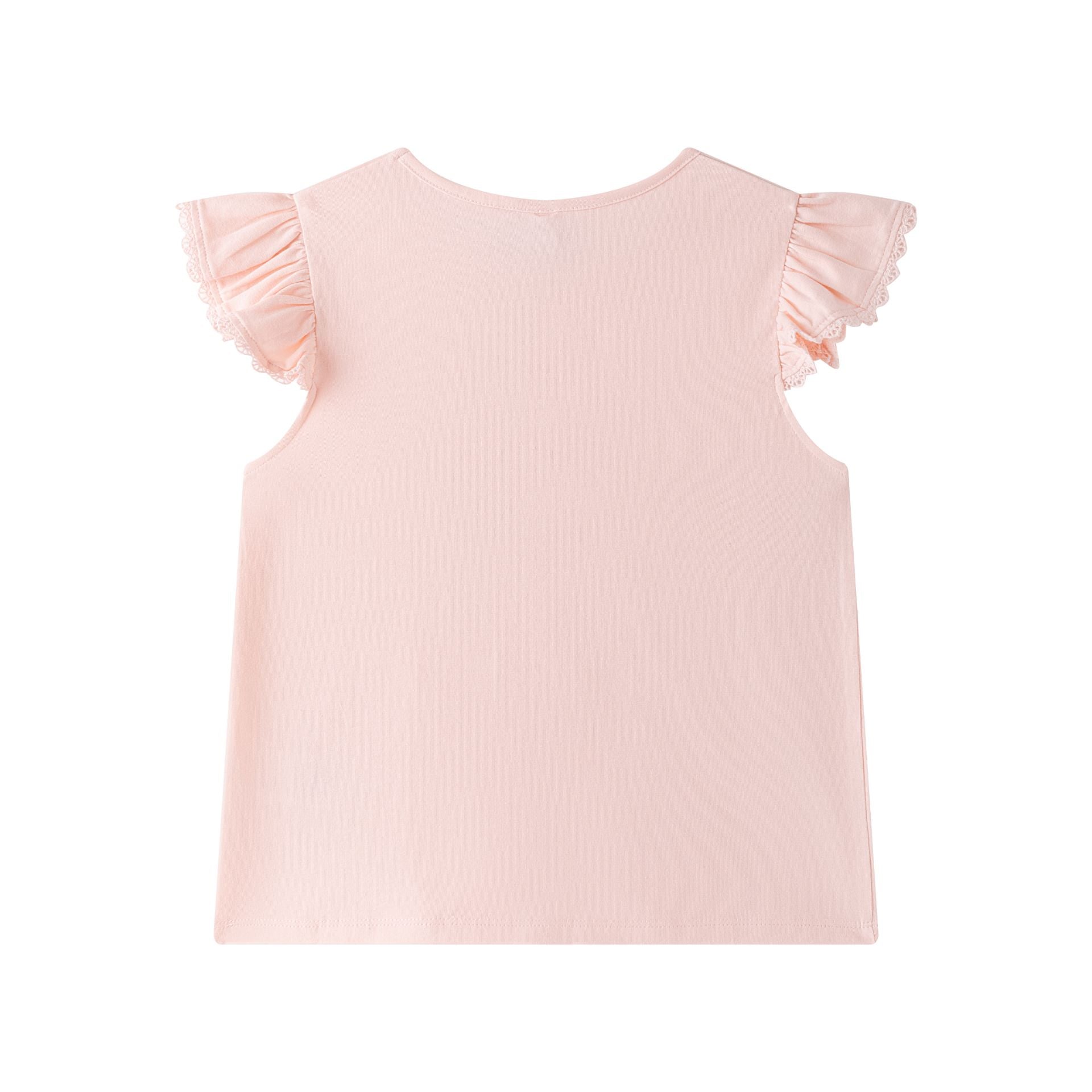 Camiseta básica rosa palo