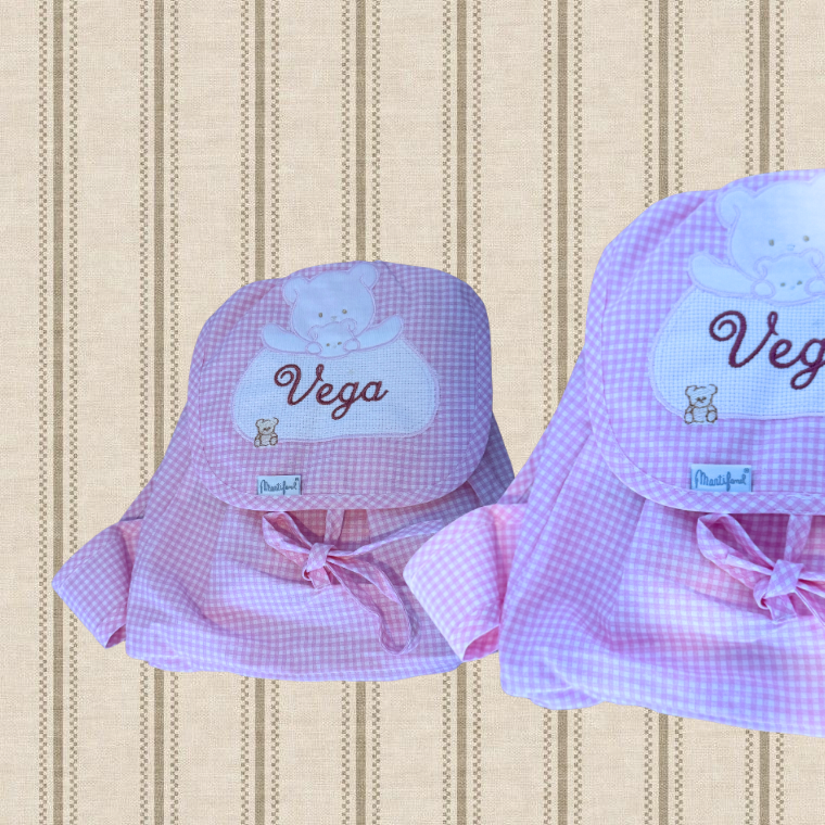 Talega vichy rosa