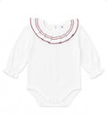 Body cuello volante Burdeos