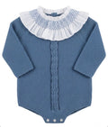 Pelele punto inglés azul Francia L2603