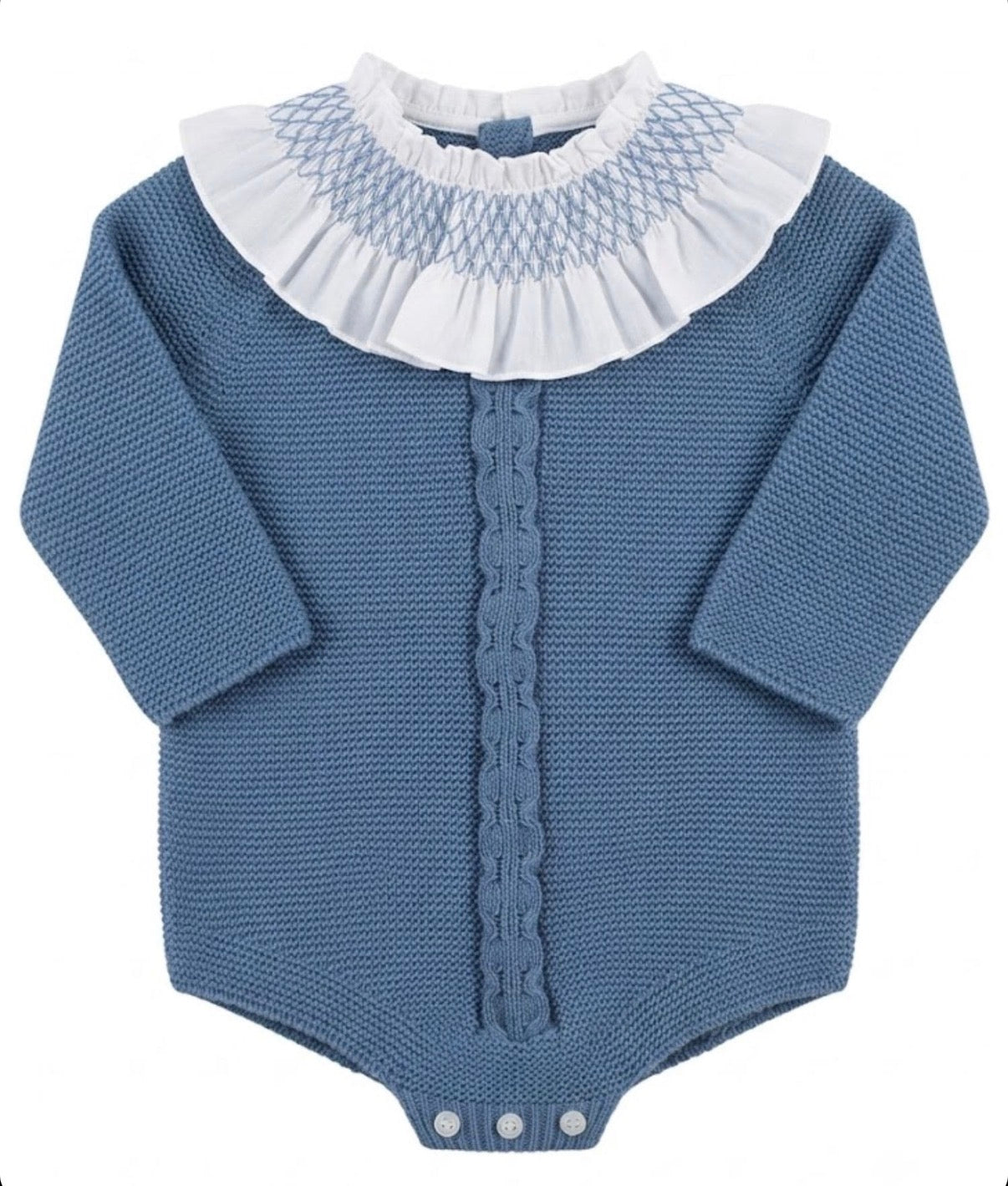 Pelele punto inglés azul Francia L2603