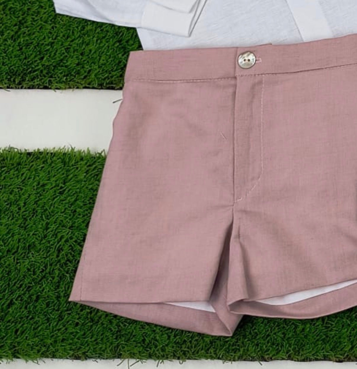 Pantalón lino arreglado