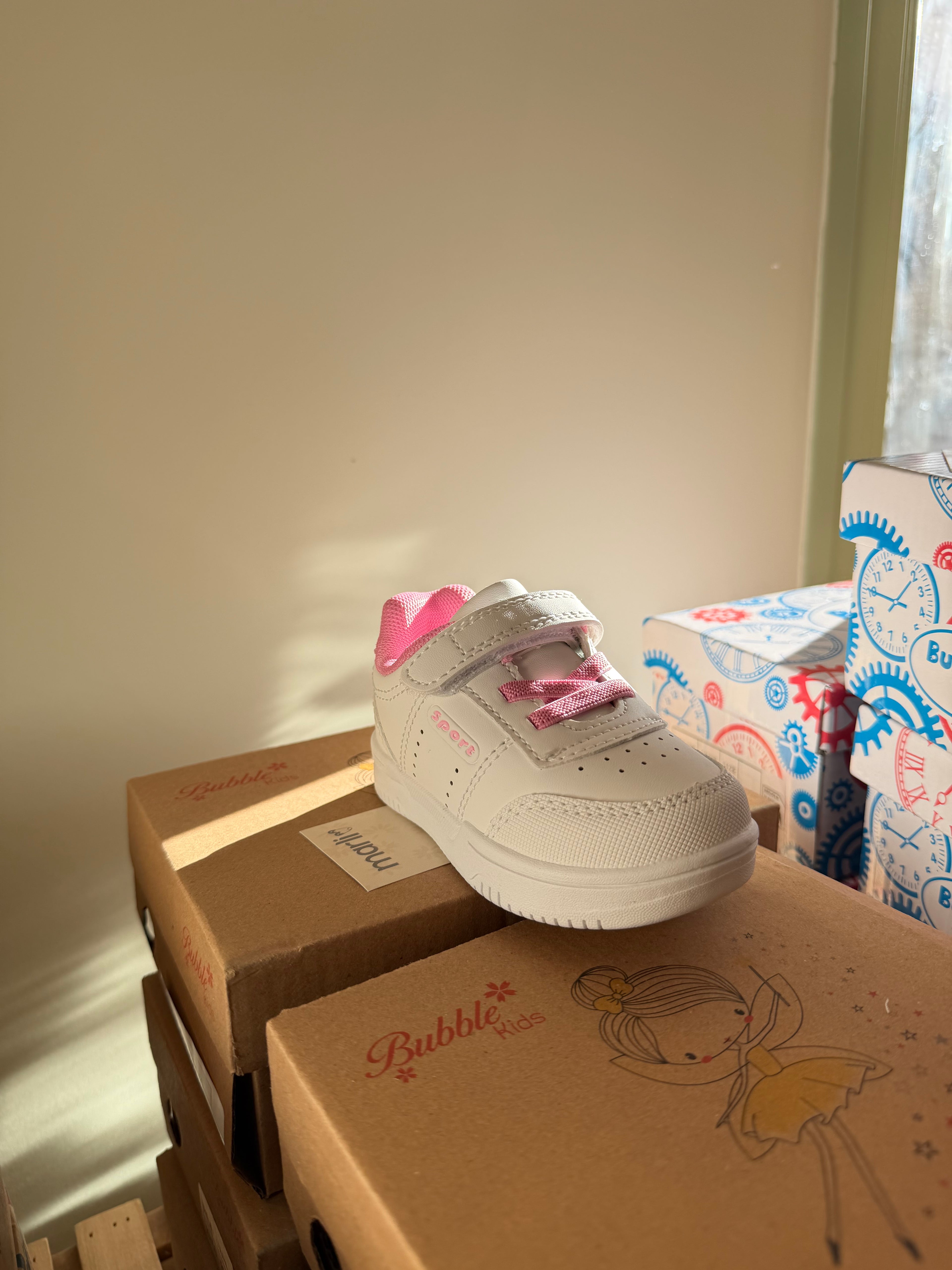Botines rosa