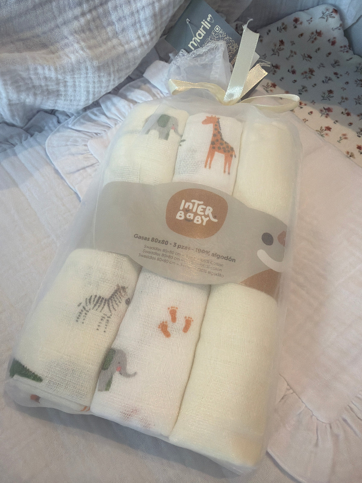 Gasas interbaby beig safari